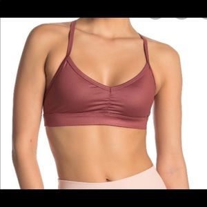 Alo sunny strappy bra - earth glossy